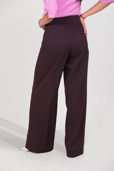 BLUEBIRD WOMEN'S DARK PURPLE CASUAL BELL BOTTOM TROUSERS   Embrace comfort and style with the Bluebird Women's Dark Purple Casual Bell Bottom Trousers. These trendy trousers feature a flattering fit, making them perfect for casual outings or relaxed weekends. The dark purple color adds a touch of elegance, while the bell-bottom design offers a retro vibe that's both chic and comfortable.  Features  Stylish bell-bottom design  Soft and breathable fabric  Flattering high-waisted fit  Versatile dark purple color   Specifications  Brand: Bluebird  Color: Dark Purple  Sizes Available: S, M, L, XL  Style: Casual   Material & Care  Material: 100% Cotton  Care Instructions: Machine wash cold, tumble dry low, do not bleach.    Legal Disclaimer:  The product is guaranteed to be 100% genuine. Product Trendy Trousers, Bell Bottom Trousers, Dark Purple Color, Trendy Trouser, Trouser Outfits, Bottom Design, Bell Bottom, Retro Vibe, Dark Purple