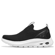 Skechers Bob's Unity Shoes 'Black White' 118076-BLK - KICKS CREW Sporty Black Slip-on Sneakers For Walking, Black Slip-on Sneakers With Rubber Sole For Walking, Black Breathable Slip-on Walking Shoes, Black Slip-on Walking Shoes, Black Casual Slip-on Sneakers With Ortholite Insole, Black Slip-on Sneakers With Removable Insole, Casual Black Slip-on Sneakers With Ortholite Insole, Comfortable Black Slip-on Running Shoes, Black High-top Slip-on Sneakers For Outdoor