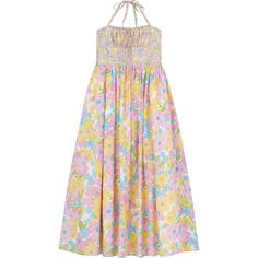 Embrace the beauty of blooming flowers with our Amalia Maxi Dress. This elegant maxi dress features a delightful floral fabrication that captures the essence of a sunny garden. The open back detailing adds a touch of sophistication, making it perfect for special occasions or simply strolling in style. | Marlo Kids | Amalia Maxi Dress, Floral (Florals, Size 2-3Y) | Maisonette collects the best children’s products from around the world (unlike Zulily, Etsy, The Tot, Farfetch Kids, Childrensalon, C Spring Multicolor Sundress For Garden Party, Multicolor Floral Patchwork Dress For Garden Party, Multicolor Smocked Bodice Dress For Garden Party, Multicolor Sundress For Garden Party, Multicolor Floral Maxi Sundress, Multicolor Floral Dress With Smocked Bodice For Garden Party, Multicolor Floral Dress For Garden Party, Multicolor Floral Patchwork Maxi Dress For Spring, Spring Multicolor Floral Patchwork Maxi Dress