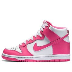 Pink Basketball Shoes With Gum Sole For Streetwear, Pink Custom Sneakers With Vulcanized Sole, Pink Sporty Custom Sneakers With Vulcanized Sole, Pink Low-top Basketball Shoes With Gum Sole, Pink Basketball Shoes With Gum Sole For Sports, Pink High-top Basketball Shoes For Streetwear, Pink Lace-up Custom Sneakers With Vulcanized Sole, Pink High-top Custom Sneakers With Vulcanized Sole, Pink High-top Custom Sneakers For Streetwear