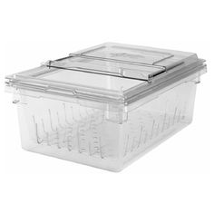 Cambro 18268CLRKIT135 Camwear® Colander Kit Includes: (1) 8 Deep Colander (1) 18 X 26 X 9 Food Storage Box Kitchen Solutions, Food Storage Boxes, Professional Kitchen, Catering Services, Commercial Kitchen, Food Industry, Food Service, Food Storage Containers, Food Preparation