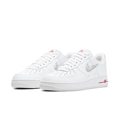 Nike Air Force 1 Low Jewel 'White' CT3438-100 Classic White Custom Nike Sneakers, Nike Air Force 1 White With Branded Insole, Modern White Nike Air Force 1, Classic Nike Air Force 1 Low-top With White Sole, White Nike Air Force 1 Low-top With Air Cushioning, Nike Air Force 1 Low Supreme White, Classic White Low-top Nike Air Force 1, White Low-top Nike Air Force 1 In Synthetic, Air Force 1 Low