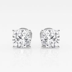 There's nothing more versatile than a pair of classic stud earrings. We love these princess cut lab grown diamond studs for every occasion. Pick the size and color best suited to your ears in the color of gold that you fancy. Classic Diamond Earrings With Vs Clarity, Classic Vs Clarity Lab Grown Diamond Earrings, Classic Vs Clarity Lab-grown Diamond Earrings, Gia Certified Timeless Cushion Cut Jewelry, Classic Gia Certified Cushion Cut Jewelry, Classic White Diamond Earrings With Vs Clarity, Classic White Diamond Earrings Vs Clarity, Gia Certified Cushion Cut Lab Grown Diamond Jewelry, Cushion Cut Diamond Luxury Earrings