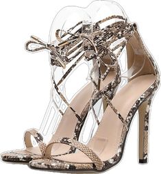 Snake Print Pointed Toe Party Heels, Pointed Toe Snake Print Heels For Party, Snake Print Pointed Toe Heels For Party, Spring Snake Print Pointed Toe Heels, Strappy High Heels, Snake Print, High Heels, Collage, Heels