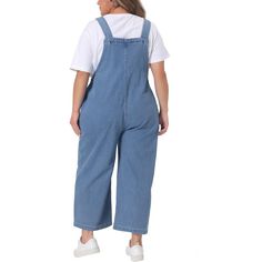 These overalls feature adjustable straps with buckles, allowing for a customized fit. The straps are sturdy and can be easily adjusted to accommodate different body shapes and sizes. With two functional buttons and pockets, these overalls provide ample storage space for your essentials. The straight-leg pants have a full-length hem that can be rolled up for a trendy and avant-garde look. These overalls are perfect for a casual outing or a day of shopping with family or friends. The loose fit and Denim Blue Jumpsuit With Adjustable Straps, Denim Blue Overalls With Adjustable Straps, Medium Wash Denim Overalls With Adjustable Straps, Medium Wash Shortalls With Adjustable Straps, Trendy Denim Jumpsuits And Rompers With Adjustable Straps, Casual Denim Blue Overalls With Adjustable Straps, Medium Wash Denim Jumpsuit With Adjustable Straps, Trendy Medium Wash Overalls With Adjustable Straps, Blue Denim Shortalls With Adjustable Straps