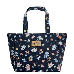 This Is A High Quality, Brand Name Uma Hana, Medium Shoulder Tote Handbag. It Is Fashionable And Functional With Waterproof Outer Material And Water Repellent Inner Lining. It Is Lightweight And Comfortable To Carry. There Are Also Plenty Of Pockets To Stay Organized And Plenty Of Space To Store All Of Your Essentials. A Perfect Gift For Any Flower / Nature Lover. Be Prepared To Get Plenty Of Compliments With These Cute And Unique Design! Pattern: Floral Meadows Color: Black Size: 39(L) X 11(W) Casual Travel Bag With Floral Print, Casual Floral Print Travel Bag, Casual Waterproof Bag For On-the-go, Casual Waterproof Bags For Daily Use, Casual Summer Lunch Bag For Travel, Casual Summer Travel Lunch Bag, Casual Floral Print Beach Bag For Travel, Tote Lunch Bag With Removable Pouch, Everyday Black Bag With Floral Print