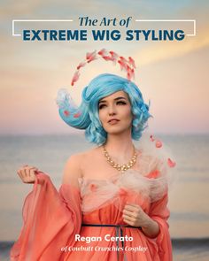 "Ready to level up your wig styling?  This book is for ambitious crafters, cosplayers, and costumers who are eager to learn the art of larger than life wigwork.  Extravagant wigs can be intimidating for even the most seasoned of cosplayers, but we believe that extreme wig making is for everybody.  Follow along to learn how to style everything from dyed spikes to dragon scales to fiber flowers, along with core basics that will help take your future projects to the next level! *100 pages of modern wigmaking techniques with a focus on extreme techniques *Created by Cowbutt Crunchies Cosplay, a world champion cosplayer and long-time educator known for her over the top wigs *A fan favorite - over 700% funded on Kickstarter *Designed for everyone from novice stylists to masters *Four sections de Kickstarter Design, Your Cosplay, Wig Styling, Dragon Scales, Embroidery Book, Dragon Scale, Online Tutorials, Dyeing Techniques, Wig Making