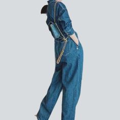 Be the ultimate trendsetter with our contrast stitching baggy denim overall from 2023 Spring-Summer Collection! Perfect for any street trend enthusiast. this jumpsuit is an effortless mix of modern fashion and classic Y2K vibes.Why You'll Fall In Love Contrast Stitching: Featuring a contrast stitching design. this jumpsuit is an eye-catching mix of modern vibe and vintage chic. Baggy: Its loose fit guarantees unmatched comfort. allowing you to move gracefully and effortlessly. Buttoned Closure: Chic Dark Wash Jumpsuits And Rompers With Pockets, Chic Dark Wash Straight Leg Denim Jumpsuit, Chic Medium Wash Denim Jumpsuit With Pockets, Chic Denim Jumpsuit With Pockets, Chic Dark Wash Relaxed Fit Denim Jumpsuit, Chic Dark Wash Denim Jumpsuit With Relaxed Fit, Chic Denim Blue Jumpsuits And Rompers With Pockets, Chic Denim Blue Relaxed Fit Jumpsuit, Chic Denim Overalls With Relaxed Fit