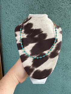 This beautiful Navajo Turquoise and Heishi Beaded Necklace adds a touch of western charm to any outfit. The stunning combination of turquoise and heishi beads creates a gorgeous, chic look that is sure to make a statement. Elevate your style with this unique and eye-catching necklace! Turquoise & Heishi Beaded Necklace 16" Long Navajo Beads are natural and may vary Horse Hair Pottery, Heishi Necklace, Necklaces Style, Stone Feature, Navajo Turquoise, Necklace Turquoise, Western Wedding, Heishi Beads, Beaded Material