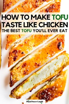 how to make tofu taste like chicken the best tofu you'll ever eat