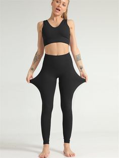 Product DescriptionCut from our light-as-air fabric. this legging lets your body bend and breathe without distractions. Plus. it comes in the perfect ankle-baring length.Care & Content-85% Cotton & 15% Spandex Breathable 4-way Stretch Tights For Workout, Breathable 4-way Stretch Leggings For Gym, Breathable Sportswear Tights For Pilates, Breathable 4-way Stretch Gym Leggings, Black Stretch Activewear For Pilates, High Stretch Breathable Black Yoga Pants, Breathable High Stretch Tights For Workout, High Stretch Sportswear Tights With Light Support, Black Stretch Breathable Leggings