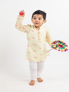 White Muslin Block Printed Kurta Pajama Set (Set of 2) By Mr Brat now available at Trendroots Boy Kurta, Angrakha Dress, Block Printed Kurta, Kids Ethnic Wear, Boys Kurta, Kurta Dress, Kids Fashion Dress, Lehenga Blouse, Gathered Dress