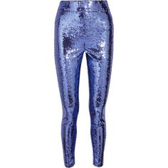 Blue Sequin Pants, Gucci Leggings, Gucci Trousers, Sequin Trousers, Embellished Leggings, Gucci Pants, Gucci Sweater, Sequin Leggings, Sequin Pants