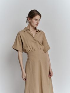 Composition : LINEN 100%Color : BEIGECountry of Origin : Republic of Korea Jumpsuit Dress, Dress Outfits, Composition, Jumpsuit, The Originals, Clothes For Women, Dresses, Clothes, Color