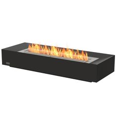 EcoSmart Fire Grate 36 Ethanol Fireplace Insert (ESF.G.GRA.36.GH) Unused Fireplace, Fire Grate, Cement Render, Mad Design, Fireplace Grate, Butane Lighter, Bioethanol Fireplace, Ethanol Fireplace, Fireplace Insert