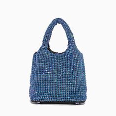 Shipping: Worldwide Express Shipping AvailableDelivery time: 🚚7-15Days Fast ShippingReturns: Fast refund,💯100% Money Back Guarantee. Small Bucket Bag, Luxury Clutch, Rhinestone Clutch, Silver Bags, Chain Purse, Party Purse, Rhinestone Chain, Luxury Diamonds, Blue Backpack