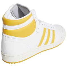 adidas Originals Top Ten Hi - Men's | Foot Locker White Throwback High-top Sneakers With Rubber Sole, Classic Adidas High-top Sneakers For Streetwear, Urban Sneakers With Three Stripes And Round Toe, Retro Adidas Logo Sneakers For Streetwear, Retro Adidas Sneakers For Streetwear, Adidas Logo Leather High-top Sneakers For Streetwear, Adidas Leather High-top Sneakers For Streetwear, Leather High-top Adidas Sneakers For Streetwear, Retro High-top Sneakers With Three Stripes