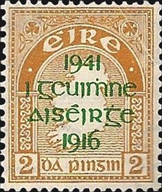 an old stamp with the words,'924 ecumine ausre 1910