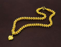 This Shop has a Special Free Gift (Chain) for Every Order. 😊🙏 Item including :1 x Necklace For : Women, Girl Type : GOLD PLATED over Brass, Nickel free Purity: 96.5% Surface: Shiny Length: ~ 18 inches Weight: ~ 70 grams Width of flower: ~8.5 mm Color: Yellow Gold ( slightly +/- from photo ) Handmade from Thailand. Thai gold plating technic really solid and stunning look. Rewarding your life from hard working, match up your dress, bridesmaid wedding engagement or a gift to someone special for y Gold Jewelry Wedding, Real Gold Chains, Heart Charm Necklace, Gold Chain Design, Gold Link Chain, Gold Wedding Jewelry, Gold Bride Jewelry, Gold Choker Necklace, Gold Chain Jewelry