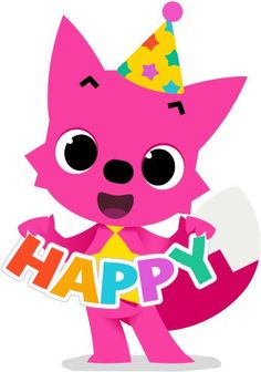 shark clipart birthday clip pinkfong doo boy 2nd 1st hat cake sharks imprimir happy parties anniversaire fete requin svg festa