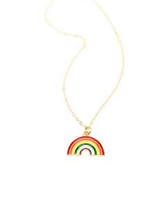 Handmade in Portland, Oregon. This will make the perfect gift! Or, definitely get it for yourself, I support that, too. MEASUREMENTS + MATERIALS - Necklace is about 16 inches long and is adjustable - Rainbow enamel charm is about 1 inch wide - Gold fill chain for sensitive skin (hypoallergenic) - Other styles available! WHAT PEOPLE SAY “Beautiful craftsmanship, these were for my mother in law, she loves them. I love supporting small businesses.” - Josh “ Love these earrings!! I get so many compl Schmuck Gold, Rainbow Necklace, Enamel Charms, Gold Filled Chain, Portland Oregon, Small Businesses, 1 Inch, Sensitive Skin, Gold Filled