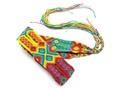 I love Mexico celebrates the native crafts of Mexico and the artists that produce them, enabling them and their communities to get recognized for their talented work and achieve economic stability for their families. This listing is for one piece of this beautiful handmade multi coloured belt/strap. Multicolor Handwoven Friendship Bracelets For Summer, Multicolor Handwoven Friendship Bracelets For Festival, Hippie Handwoven Multicolor Friendship Bracelets, Hippie Multicolor Handwoven Friendship Bracelets, Traditional Woven Friendship Bracelets For Festivals, Bohemian Multicolor Woven Friendship Bracelets, Bohemian Multicolor Weaving Friendship Bracelets, Handmade Adjustable Belts For Gifts, Handmade Adjustable Belts As A Gift