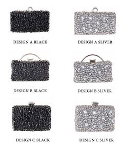 Beaded Evening Clutch Bags Fashion Clutches – Luxy Moon Crystal Embellished Evening Clutch Bag, Chic Crystal Evening Clutch, Glamorous Crystal Clutch For Events, Luxury Hand-embellished Clutch Evening Bag, Glamorous Crystal-embellished Evening Bag For Wedding, Rhinestone Handbags, Crystal Handbag, Beaded Clutch Bag, Wedding Handbag