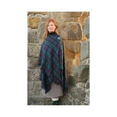 - Made in the USA from Tartan Woven in Scotland- Measures Approx. 54" x 65"- Medium Weight (12/13oz) Premium Wool- Over 500 Tartans Available- Also Known as a RuanaTartan serape perfect to wrap up in on a cold day.  A serape is like a shawl, except it has a hole cut out for the head, and it is split up the front. You can just let it drape, or you can wrap it over your shoulders. Finished sizes of approximately 54″ X 65”. Medium weight (12/13oz.) 100% premium wool. Available in over 500 tartans. Kilt Socks, Clan Tartans, Plaid Shawl, Homespun Fabric, Scottish Plaid, Tartan Fabric, Tartan Pattern, Kilt, Wool Fabric