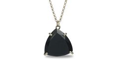 You’ll get smitten with the classic beauty of this Black Onyx necklace. Specially crafted for a fashionable lady, this stone pendant will be a new staple in your ensembles. Perfect for dressing up or even for a casual day. A handmade necklace for you or for a special someone in your life. Versatile and elegantly sophisticated jewelry necklace Finish is customizable, available in 14k yellow, rose and white gold With different necklace length choices Can be purchased with engraving Nickel Free and Formal Black Spinel Fine Jewelry, Elegant Black Spinel Jewelry For Evening, Classic Oval Black Spinel Jewelry, Elegant White Gold Jewelry With Large Stone, Timeless Oval Jewelry For Evening, Modern Faceted Jewelry For Evening, Elegant Black Spinel Jewelry For Anniversary, Elegant Oval Necklace For Evening, White Gold Oval Necklace For Evening