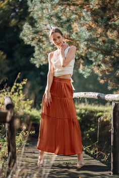 Silk Maxi Skirt Mulberry Long Rust Boho Silk Skirt Silk Flowy Long Summer Skirt Evening Cocktail Party Skirt Orange Maxi Day Skirt - Etsy Bohemian Maxi Dress With Relaxed Skirt For Spring, Bohemian Spring Maxi Dress With Relaxed Skirt, Bohemian Relaxed Skirt Maxi Dress For Spring, Summer Pleated Maxi Dress, Summer Voluminous Wide-leg Maxi Skirt, Beach-style Gathered Maxi Skirt, Spring Bohemian Maxi Dress With Lined Skirt, Beach Maxi Skirt With Gathered Detail, Bohemian Flowy Maxi Skirt For Spring