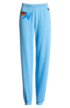 Blue Aviator Nation Sweatpants Outfit, Avatior Nation Sweatpants, Blue Aviator Nation Sweatpants, Aviator Nation Sweats, Avatar Nation Clothes, Preppy Bottoms, Boy Style Aesthetic, Aviator Nation Sweatpants, Preppy Pants