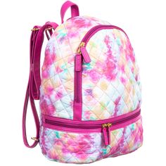 Alyssa Nylon Backpack, Quilted Backpack, Lightweighted Backpack - leathersilkmore.com Nylon Softback Backpack With Adjustable Straps, Pink Nylon Bag For Trip, Nylon Backpack With Zipper Pocket For Trips, Multicolor Nylon Backpack For On-the-go, School Backpack In Nylon, Casual Nylon Backpack For Trips, Versatile Nylon Backpack With Ykk Zipper, Versatile Nylon Backpack For Back To School, Trendy Nylon Backpack For On-the-go