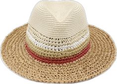 Casual Straw Hat For Pool And Beach Season, Casual Lightweight Paper Straw Hat, Lightweight Casual Paper Straw Hat, Casual Paper Straw Hat For Outdoor, White Panama Hat For Beach Season Outdoor Activities, White Summer Panama Hat For Outdoor, White Straw Fedora For Beach Season, Casual Warm Weather Straw Hat, Casual Lightweight Panama Hat For Beach