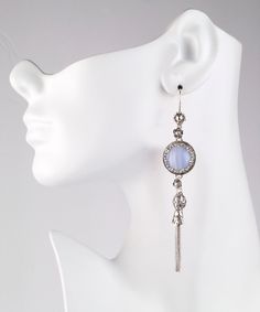 925 Sterling Silver Bold Tassel Earrings with Genuine Authentic Blue Lace Agate Gemstones Material: 925 Solid Sterling Silver Natural Genuine Blue Lace Agate Gemstones Dimensions: 15 mm, Round Earrings Length: 4 inches Width: 0.75 inches Closure: Ear wire with safety catch Comes with a gift pouch and box Free Domestic Shipping Our fine silver jewelry is Made in our exclusive Artisan workshops in Turkey. Our aim is to exceed all the expectations that you have from silver jewelry. Filigree is the Elegant Silver Tassel Earrings For Gift, Silver Nickel-free Tassel Earrings As Gift, Silver Tassel Earrings Nickel Free For Gift, Elegant Silver Long Drop Tassel Earrings, Silver Long Drop Tassel Earrings As Gift, Silver Long Drop Tassel Earrings For Gift, Elegant Silver Nickel-free Tassel Earrings, Elegant Silver Tassel Earrings Nickel Free, Silver Tassel Single Earring As Gift