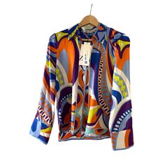 Zara Multi Color Satin Shirt Geometric Abstract Print Size Xsmall Nwt This Gorgeous Luxurious Zara's Shirt Is Colorful And Has A Very Unique Avant Garde Style Print. This Beautiful Satin Shirt Is A Stylish Addition To Your Wardrobe. Tailored In 100% Polyester, This Lightweight Airy Blouse Boasts A Unique Mix Of Abstract, Floral, And Geometric Patterns. Brand: Zara Color: Multi Size: Xs Style: Colorful, Summer, Business Casual, Festival, Bohemian, Lux Pattern: Abstract, Floral, Geometric Material Chic Multicolor Long Sleeve Shirt, Long Sleeve Tops With Abstract Print For Work, Fitted V-neck Blouse In Multicolor Print, Multicolor Abstract Print Shirt For Work, Trendy Long Sleeve Blouse With Vibrant Print, Chic Multicolor V-neck Shirt, Fitted Multicolor Print Long Sleeve Blouse, Fitted Long Sleeve Multicolor Print Blouse, Fitted V-neck Blouse With Vibrant Print