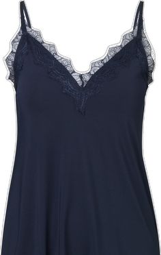 Rosemunde Billie Strap Top  With Elegant Lace  4217-192 Dark Blue Elegant V-neck Top With Adjustable Straps, Elegant Camisole Top With Built-in Bra, Elegant Lace Top Camisole With Tank Straps, Stretch V-neck Top With Delicate Straps, Layering Tops With Lace Trim And Spaghetti Straps, Lace Trim Spaghetti Strap Top For Layering, Spaghetti Strap Tops With Lace Trim, Spaghetti Strap Tops With Lace Trim For Layering, Chic Lace Trim Top For Layering