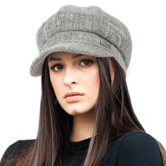 PRICES MAY VARY. 【Soft Material】 The newsboy hat is made of wool & polyester, a breathable and soft fabric, is comfortable to wear on. 【Cap Circumference】 One Size fits most women/girls, 22"-22.8"(56-58cm ), there's a drawstring on the interior to adjust the fit to your head size. 【Stylish Design】 Our stylish newsboy caps come with a soft circumference, is comfortable even if wear for a long time. The irregular lattice and golden thread embellishment design on the cap made the hat chic and uniqu Casual Wool Baseball Cap For Winter, Winter Outdoor Beret Flat Cap, Fall Outdoor Beret Cap, Casual Flat Cap Beret For Fall, Casual Beret Flat Cap For Fall, Casual Visor Beret For Fall, Trendy Winter Flat Cap Baseball Cap, Gray Flat Cap Beret In Casual Style, Casual Winter Beret With Visor