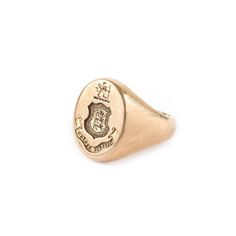 Luxury Antique Signet Ring With Single Cut Diamonds, Luxury Gold Engraved Ring With Intaglio, Luxury Hallmarked Signet Ring For Ceremonial Occasion, Luxury Antique Signet Ring Stamped 925, Gold Tiffany, Antique Tiffany, Energy Logo, Signet Ring Men, Designer Rings