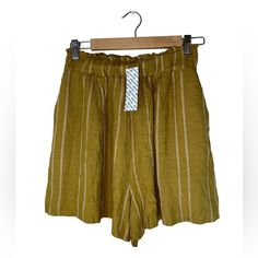 Nwt - Size Medium - Retails $49 Elastic Waistband And Very Stretchy. Has Pockets! Measurements: 26” Waist/ 3” Inseam/ 16” Outseam Same Day Shipping. One Pet/Smoke Free Home Yellow Relaxed Fit Shorts For Vacation, Casual Yellow Shorts For Vacation, Yellow Vacation Shorts With Elastic Waistband, Yellow Relaxed Fit Bottoms For Beach Season, Urban Outfitters Relaxed Fit Beach Bottoms, Urban Outfitters Relaxed Beach Bottoms, Urban Outfitters Relaxed Fit Summer Shorts, Urban Outfitters Short Beach Bottoms, Urban Outfitters Summer Shorts With Pockets