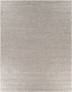 a gray rug with small squares on it