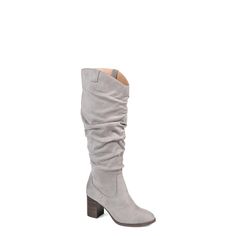 Journee Collection-Aneil Boot Meet your new staple for the whole cool weather season: the Aneil boot from Journee Collection! Featuring a slouchy design and subtle western styling, this knee high will pair perfectly with a sweater dress and your favorite scarf. Click here for Boot Measuring Guide. Casual Heeled Boots With Medium Width For Winter, Casual Wide Calf Mid-calf Boots, Casual Mid-calf Heeled Boots For Work, Casual Mid-calf Boots For Fall, Casual Fitted Mid-calf Heeled Boots, Casual Wide Calf Heeled Boots For Work, Casual Wide Calf Boots For Winter, Casual Wide Calf Winter Boots, Casual Wide Calf Mid-calf Boots For Workwear