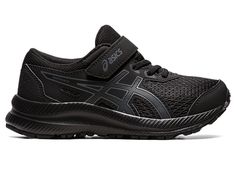 CONTEND 8 PRE-SCHOOL | Kids | Black/Carrier Grey | Kids' Pre-School Shoes | ASICS United States School Shoe, Extra Wide Shoes, Narrow Shoes, Wrestling Shoes, Asics Men, Athletic Gear, Closed Toe Shoes, Volleyball Shoes, Wide Shoes