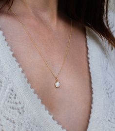 The Nouveau Opal Pendant features a single engraved poppy on the side of the bezel. The 8x6mm natural white Australian Opal is set in solid 14k gold. Each opal is unique, just like you. Comes on a delicate solid 14k cable chain. Gold Necklace Women, Necklace Women, Australian Opal, Opal Pendants, Opal Necklace, Cable Chain, Womens Necklaces, Like You, Opal