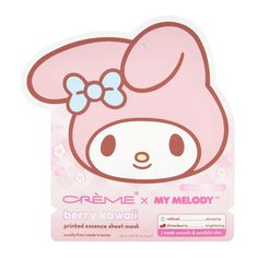 The Creme Shop My Melody Berry Kawaii Printed Essence Sheet Mask 3pk – ikatehouse So Kawaii, Sheet Mask Set, Creme Shop, Cute Face Masks, Sanrio Stuff, Cranberry Fruit, Hello Kitty Makeup, Paper Dolls Clothing, Daucus Carota