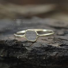 The ring made with Genuine SI Clarity G-H Color diamond and 14K solid yellow gold * SKU: SGR00233 * Made to Order * Gold Purity: 14K Solid Yellow Gold (stamped) * Custom Gold Color: Rose Gold, Yellow Gold, White Gold * Custom Gold Purity: 9K/14K/18K (Charges Apply) * Diamond 100% Genuine Diamond * Slice Diamond Weight: 0.40 ct. Product Measurement Ring Size: 2 to 10 (All sizes available) ✦ Size can be customized as per your request, please mentioned required size in buyer notes (Charges may appl Minimalist Jewelry With Bezel Setting In Recycled Gold, Stackable Minimalist Moonstone Ring, Adjustable 14k Gold Minimalist Moonstone Ring, Adjustable Minimalist 14k Gold Moonstone Ring, Minimalist Everyday Stackable Rings With Halo, Minimalist Everyday Moonstone Ring, Stackable 14k Gold Moonstone Ring, Minimalist Yellow Gold Stackable Rings With Bezel Setting, Minimalist 14k Gold Stackable Rings Gift