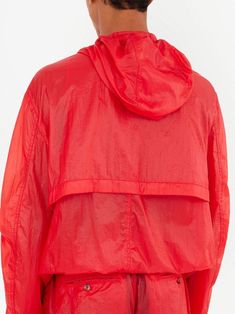 Find SALVATORE FERRAGAMO Four-pocket Hooded Jacket on Editorialist. bright red drawstring hood concealed front fastening long sleeves two chest welt pockets two front welt pockets straight hem Red Jacket Men, Ferragamo Men, Mens Outerwear, Brown Fashion, Red Jacket, Bright Red, Salvatore Ferragamo, Welt Pocket, Welt Pockets