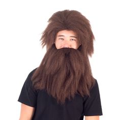 PRICES MAY VARY. Includes a costume beard and wig Self-adhesive false beard with 3M tape Holds for hours when applied to dry and clean skin Great Quality costume accessory One size fits most adults Costume Agent Adult Deluxe Prehistoric Cave Man Long Hair Wig and Beard Cosplay Accessory Costume Beard, Man Long Hair, Beard Costume, Black Long Hair, Men's Wigs, Long Hair Wigs, Long Black Hair, Long Hair Styles Men, Clean Skin