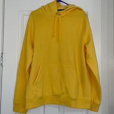 Open To Offers Brighter In Person Fall Yellow Hoodie With Pockets, Yellow Hoodie With Pockets For Fall, Yellow Fall Hoodie With Pockets, Yellow Fleece Hoodie For Fall, Casual Long Sleeve Yellow Hooded Jacket, Yellow Long Sleeve Hoodie With Double-lined Hood, Yellow Hoodie With Double-lined Hood, Yellow Casual Hoodie With Double-lined Hood, Casual Yellow Hoodie With Double-lined Hood