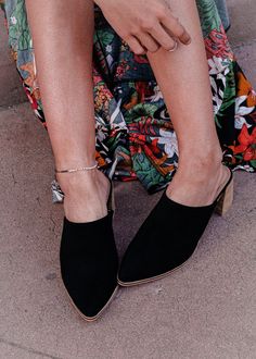 DETAILS Slip into warmer weather with our Comfort Calls Suede Heeled Mule. Featuring faux suede material on stacked block heels, a pointed closed toe, a flat sole, and a lightweight slip-on silhouette! They are so comfy to wear all day and they also runs more true to size. Heel Height: 2” Fit True Slip On Pointed Toe Suede Fabrication Padded Insole Stacked Heel Heeled Mule, Fake Tan, Makeup Stain, Suede Material, Suede Heels, Stacked Heel, Mule, Heeled Mules, Faux Suede