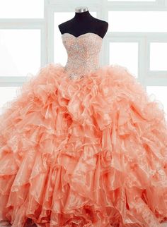 Ball Gown Quinceanera Dresses Organza Ruffle Crystal Beaded Sweetheart – alinanova Organza Quinceanera Dress With Ruffles, Organza Quinceanera Dress With Sweetheart Neckline For Debutante Ball, Organza Quinceanera Dress With Ruffles For Debutante Ball, Organza Quinceanera Dress With Sweetheart Neckline, Quinceanera Dress With Sweetheart Neckline For Debutante Ball, Ruffled Organza Quinceanera Dress, Organza Quinceanera Dress With Ruffles For Wedding, Wedding Quinceanera Dress With Ruffles In Organza, Quinceanera Dress With Ruffles And Sweetheart Neckline For Prom